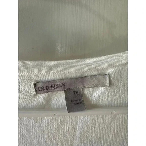 Old Navy Women’s size 2x-large white long sleeve top - Picture 5 of 8